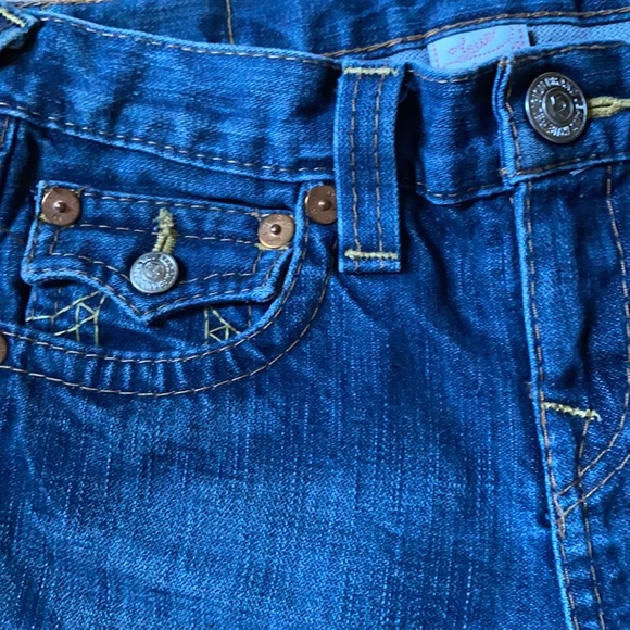 TRUE RELIGION BOYS JEANS KIDS SZ 8 - Picture 4 of 9